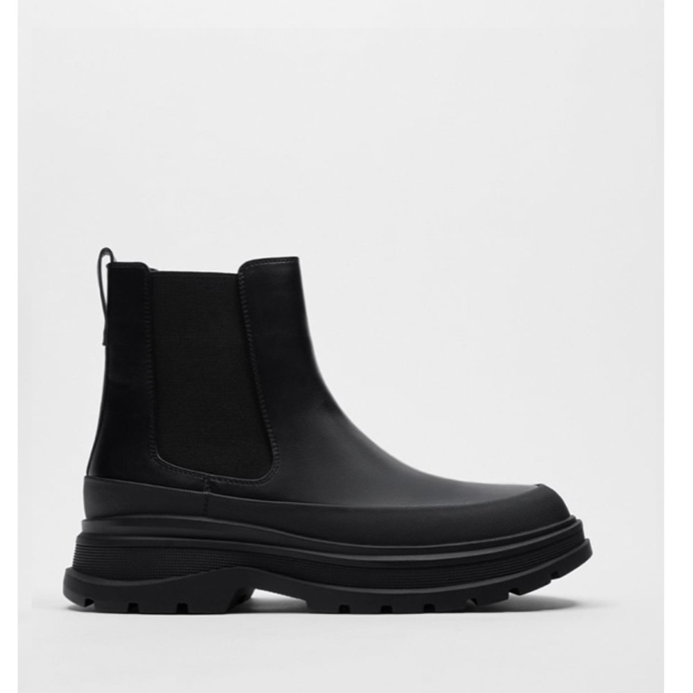 Thick Soled Chelsea Boots ZARA